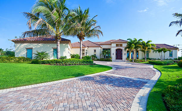 Residential Paver Driveway in Temple, GA